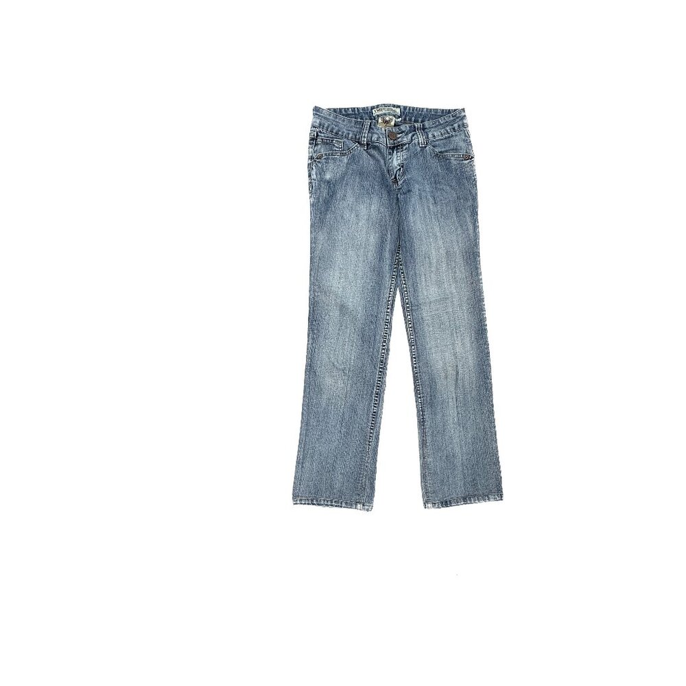 YMI Straight Leg Women's size 5 Medium Wash Blue Denim Jeans